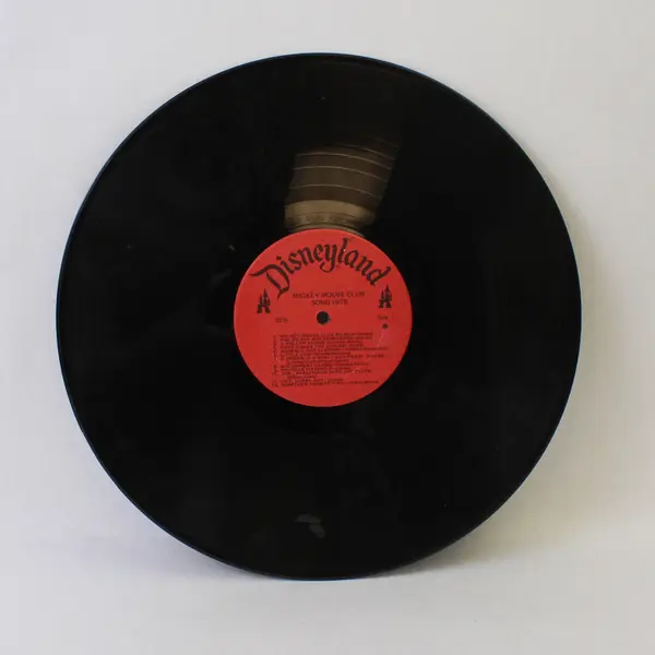 Mickey Mouse Club Song Hits  12"Vinyl Record