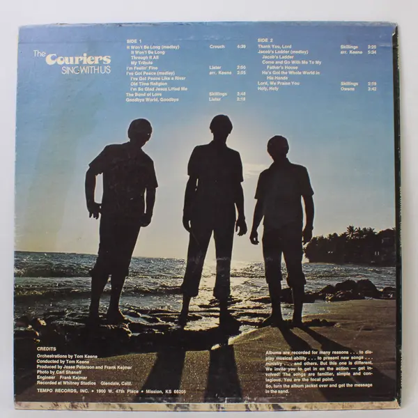The Couriers Sing With Us  12" Vinyl Record