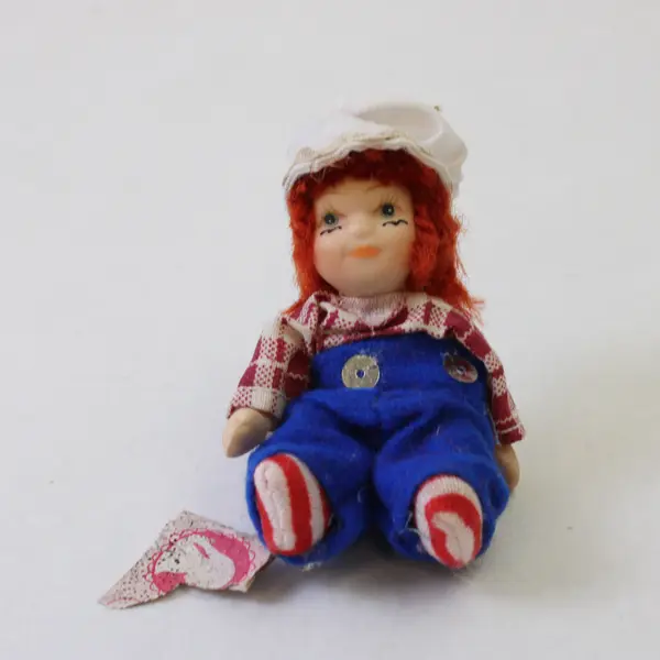 Lot of 5 Cameo Kids Porcelain Miniature Dolls New Unused Collectible