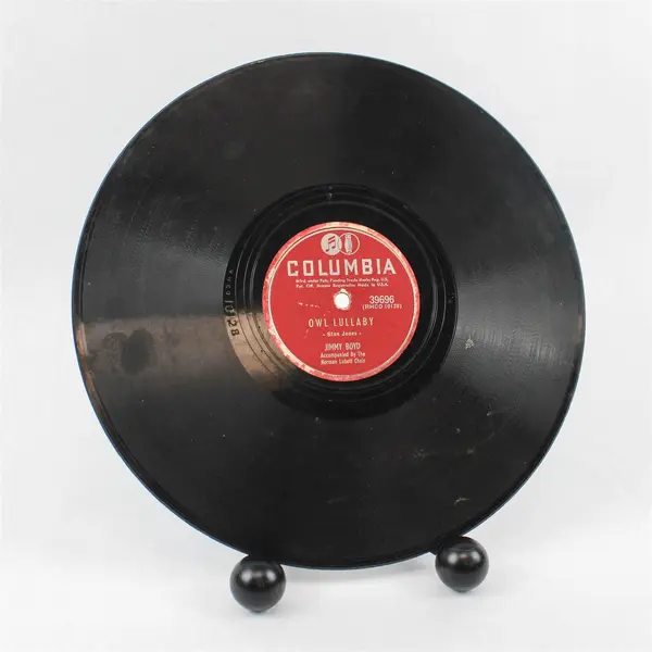 Jimmy Boyd  Owl Lullaby / God's Little Candles 10" Shellac Record