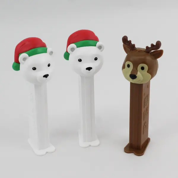 Mixed Lot of 6 Animal Pez Dispensers Made In Hungary and China 