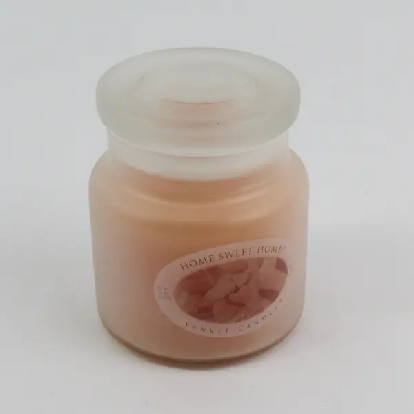 Yankee Jar Candle Home Sweet Home Frosted Small Jar 7.5 Oz Single Wick 