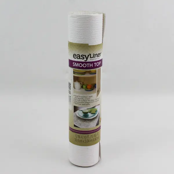 Duck Brand Easy Liner White Smooth Top Shelf Liner 12 in x 10 ft Unused