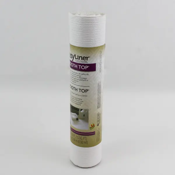 Duck Brand Easy Liner White Smooth Top Shelf Liner 12 in x 10 ft Unused