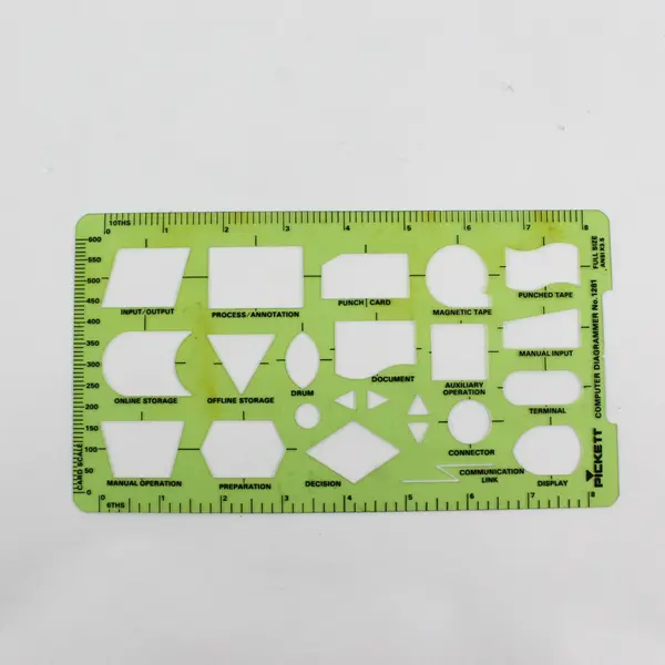 3 Drafting Tools Esco Parallel Ruler Computer Diagrammer Ruler W/ Bar Magnifier