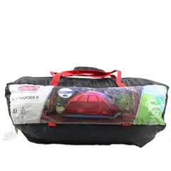 Coleman Camping Dome Tent Backpacking Flatwoods II 4 Person