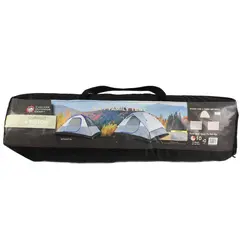 Cascade Outdoor Gear Quinault 4 Person 9' x 7' Family Tent With Fly
