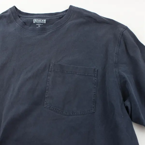 Lot of 4 Duluth Longtail Ts Men's XL Blue Orange and Gray FLAWED