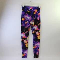 No Boundaries Celestial Galaxy Print Multicolor Leggings Juniors Size Small 3-5
