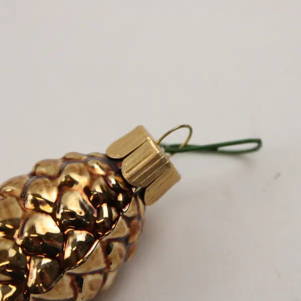 Lot of 20 Glass Pinecone Ornaments Christmas Tree Hanging Decorations
