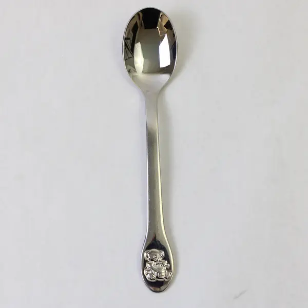 WMF Cromargan WMF104 Pattern Stainless Youth Teddy Bear Spoon 6.5" Rare HTF