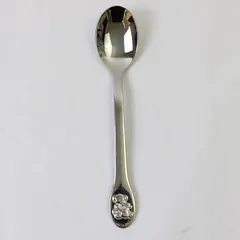 WMF Cromargan WMF104 Pattern Stainless Youth Teddy Bear Spoon 6.5" Rare HTF