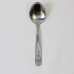 Amefa Unknown Pattern Stainless Steel Youth Spoon Engraved Animal 5.5" Rare Item