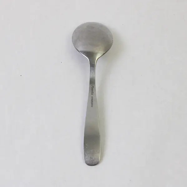 Amefa Unknown Pattern Stainless Steel Youth Spoon Engraved Animal 5.5" Rare Item