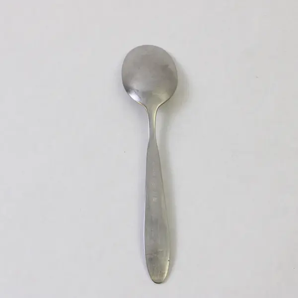 Stainless Teaspoon/Youth Spoon Engraved Bambi on Handle 6.25" Rare HTF Piece