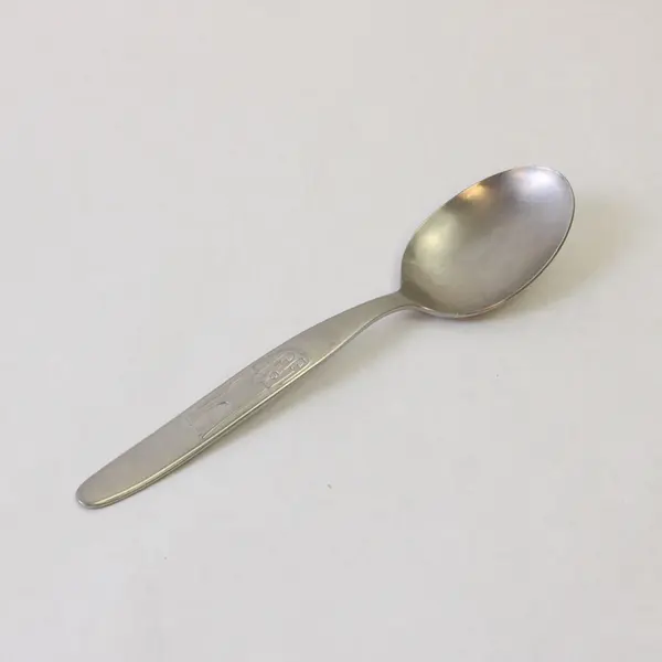 VTG Solingen Flatware Unknown Rare Pattern 18/10 SS Youth Spoon 6.5" Embossed