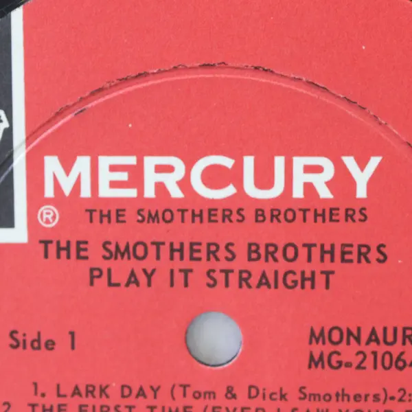 The Smothers Brothers Play It Straight 12" Vinyl  Record