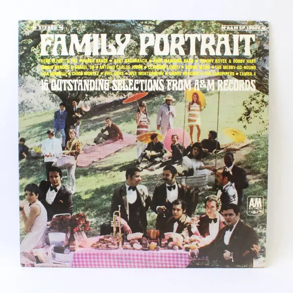 Family Portrait: 16 Outstanding Selections from A&M Records 12" Vinyl Record