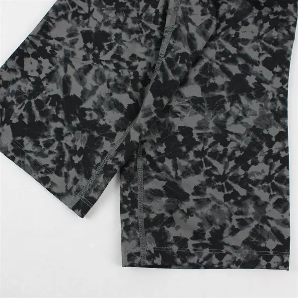 Eddie Bauer Gray Tie-Dye Capri Leggings Women's 2XL