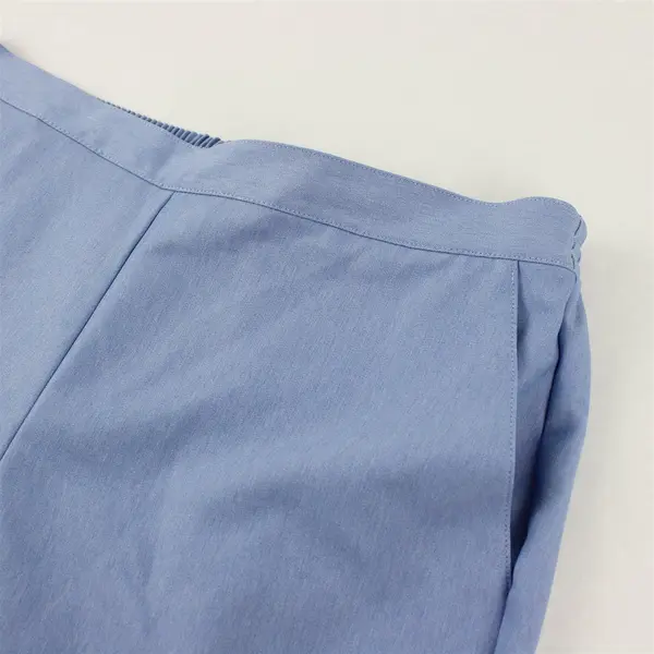 Alfred Dunner Periwinkle Blue Straight-Leg Pull-On Pants Women's Size 12