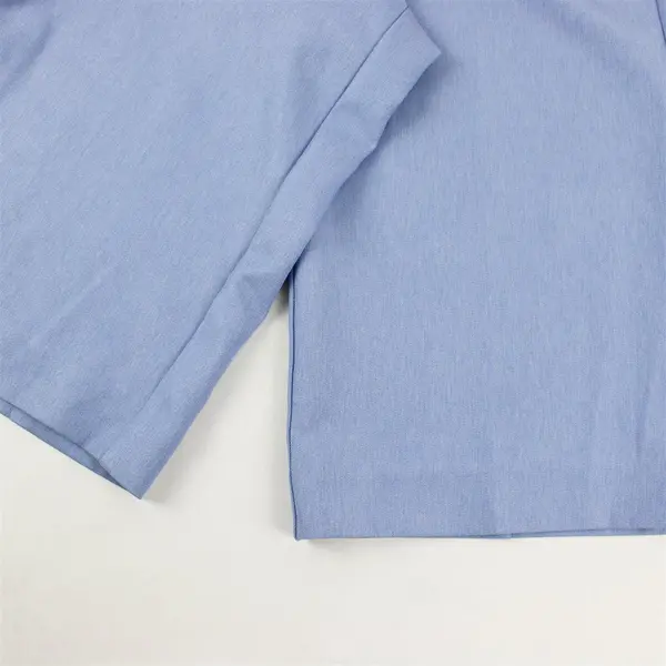 Alfred Dunner Periwinkle Blue Straight-Leg Pull-On Pants Women's Size 12
