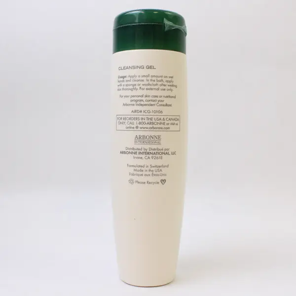 New Sealed Arbonne Intelligence Body and Hands Cleansing Gel 8 oz