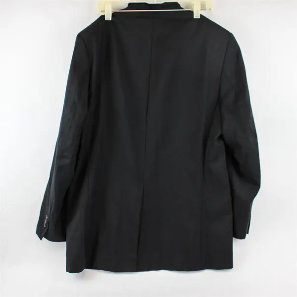 Lauren Ralph Lauren Men's 42L Black 100% Wool Blazer Suit Jacket