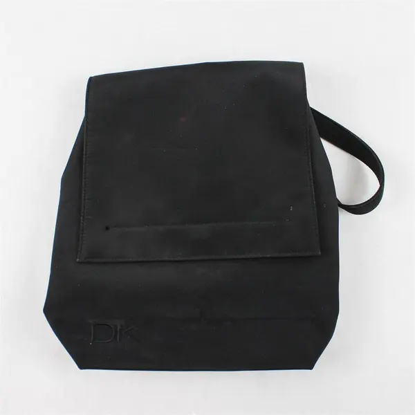 Vintage Donna Karan New York Polyester/Nylon Black Backpack
