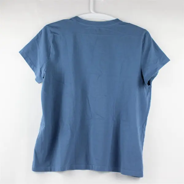 Life Is Good Blue Tree/Cardinal Birds Crusher Style T-Shirt Blue Women's Size XL