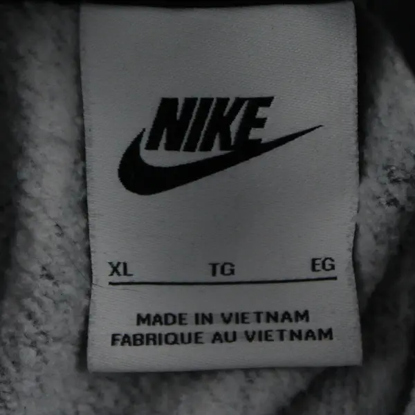 Nike Hoodie Sweatshirt Youth Boys XL Black and White Nike Logo Hoodie