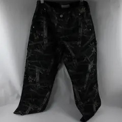 PacSun Men’s 32x30 Dark Tree Camo Dylan Baggy Carpenter 100% Cotton Jeans 
