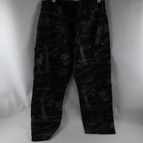 PacSun Men’s 32x30 Dark Tree Camo Dylan Baggy Carpenter 100% Cotton Jeans 