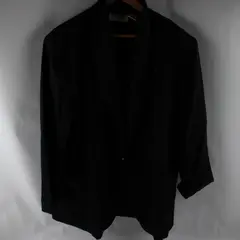 Vintage Worthington Women’s 18 Classic Fit Button Front Black Blazer Jacket