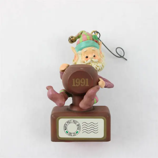Enesco Treasury of Christmas 'Stamper' Wee Tree Series #2 1991 Ornament