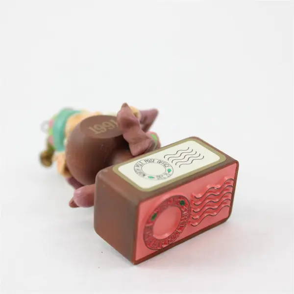 Enesco Treasury of Christmas 'Stamper' Wee Tree Series #2 1991 Ornament