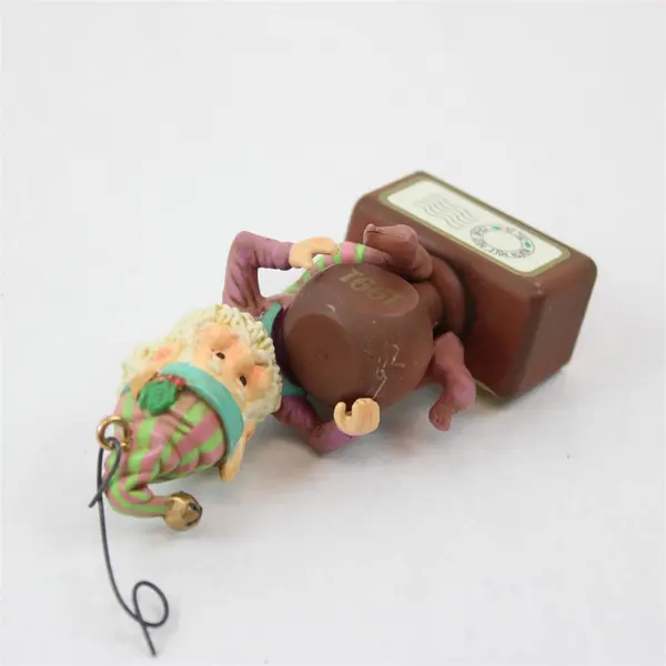 Enesco Treasury of Christmas 'Stamper' Wee Tree Series #2 1991 Ornament