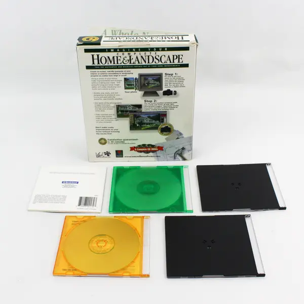 Lot of 5 Home Landscape Garden Design Projects With CD-ROMs
