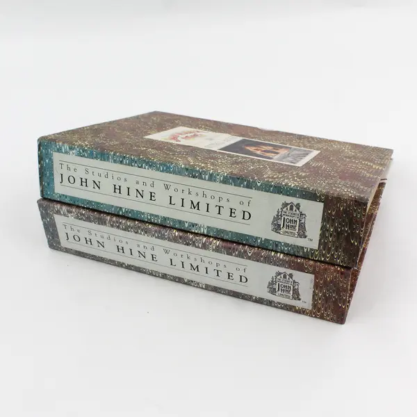 Lot of 2 David Winter Cottages The Retired Range 3-Ring Binder 1989 John Hine