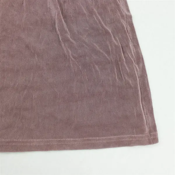 Weekenders Mauve Ribbed Maxi Skirt Women's Large