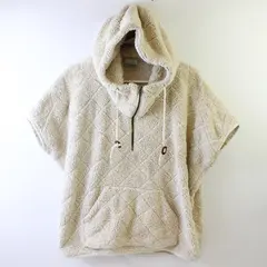 Columbia Beige Short-Sleeved Plush 1/4 Zip Hoodie Women's Size Small
