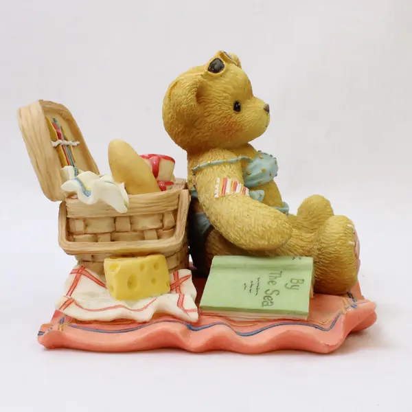 Cherished Teddies Judy Bathing Beauty Figurine - Missing Umbrella