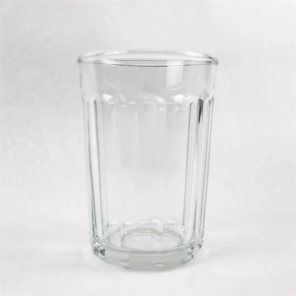 Luminarc Large Heavy Duty 5 3/8" 10-Panel Glasses - Vintage Barware