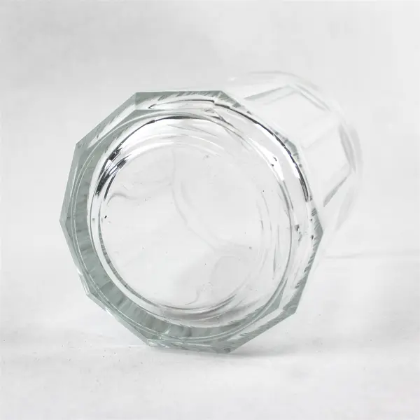 Luminarc Large Heavy Duty 5 3/8" 10-Panel Glasses - Vintage Barware