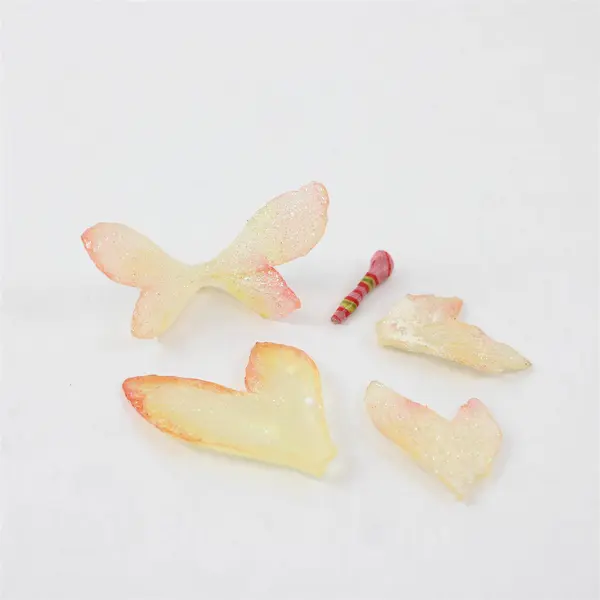 Lot of 5 Swinging Fairy Fruit Garden Ornaments 47162