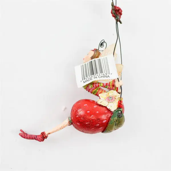 Lot of 5 Swinging Fairy Fruit Garden Ornaments 47162