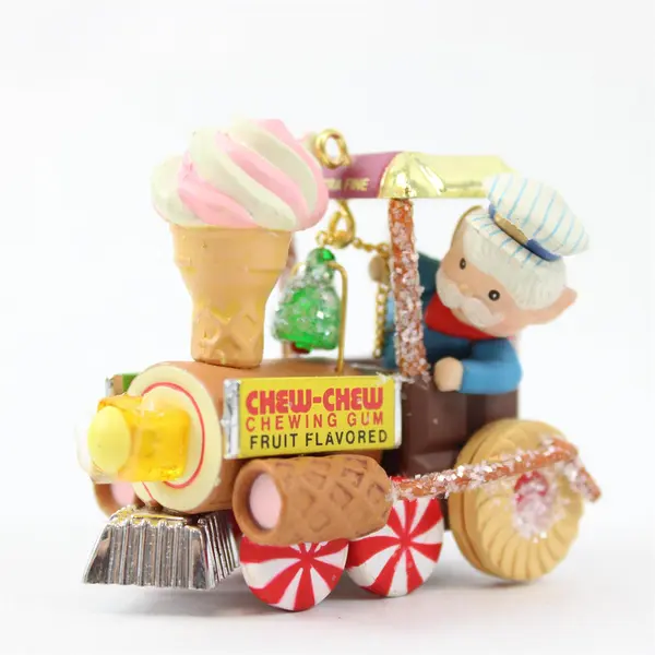 Enesco Treasury 1994 Holiday Chew-Chew Train Christmas Ornament New 584983