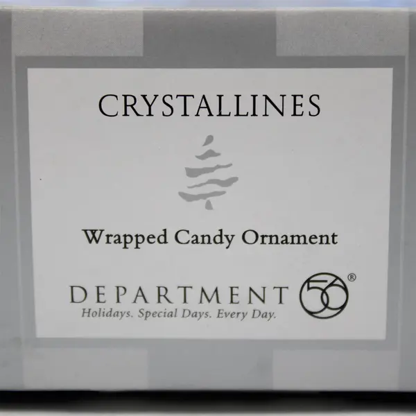 Department 56 Crystallines Wrapped Candy Ornament 43547 New Collectible