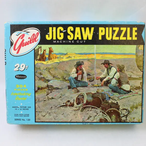 Vintage 304 Pcs. Interlocking  Jigsaw Puzzle Good Company #4425 Complete 