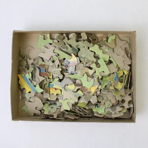 Vintage 304 Pcs. Interlocking  Jigsaw Puzzle Good Company #4425 Complete 
