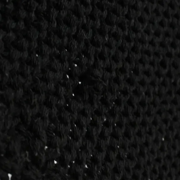 Unbranded Women's L/XL Black  Chunky Knit Open Front Pre-Cuffed Cardigan Sweater